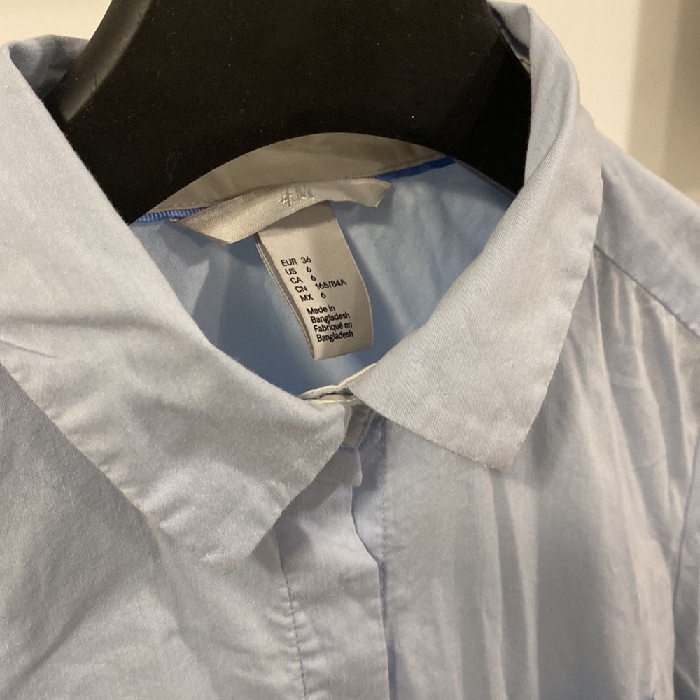 Business blue button up - Picture 2 of 2